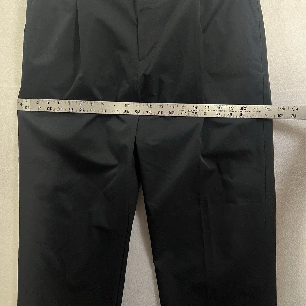 Adidas Golf Chino Pants Men's Size 36x30 Black Climalite Stretch Preppy Golf